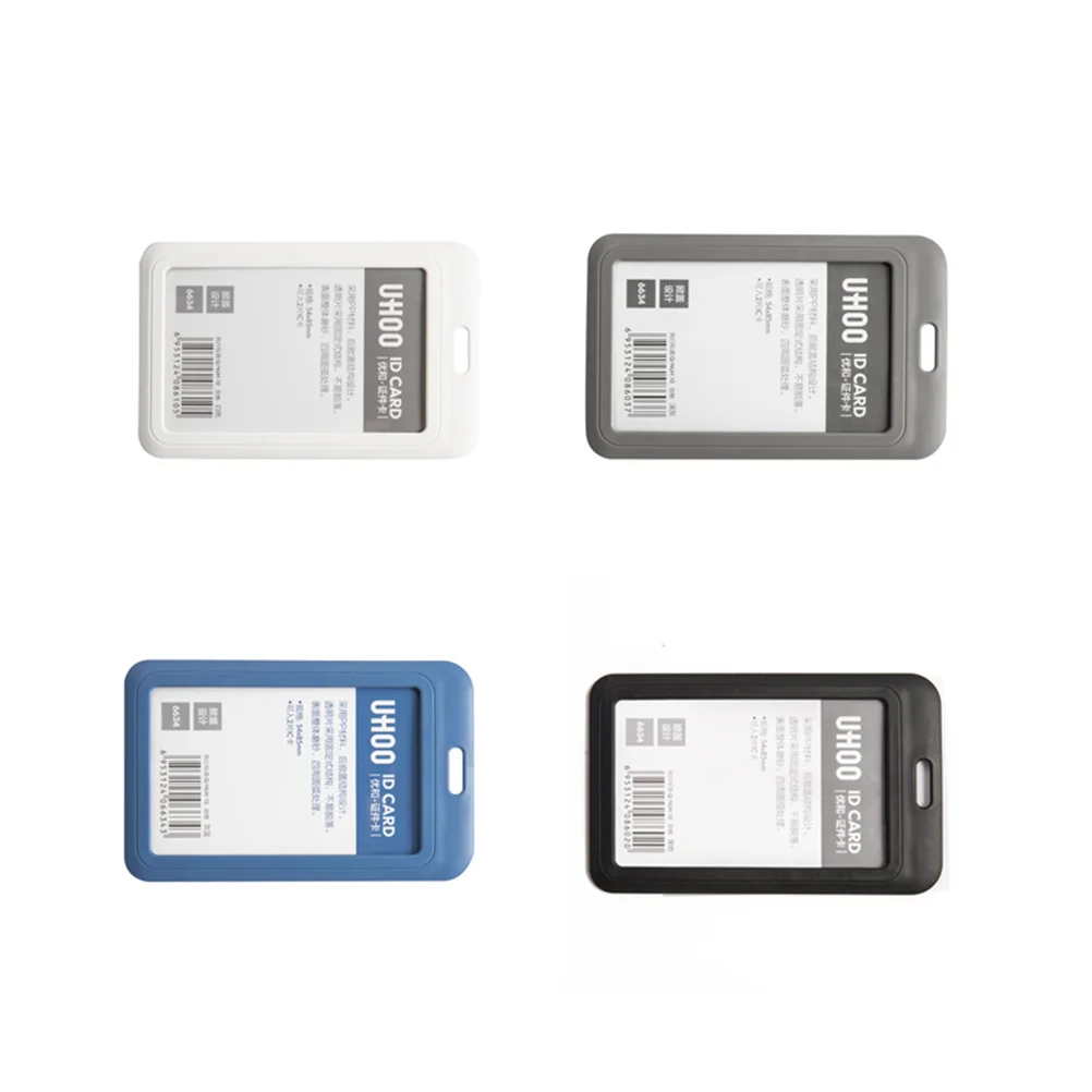 Badge Holder Lanyard Bus Bag Polypropylene Cover Work Protector ID Card Sleeves