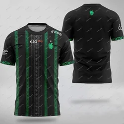 New Falcons Team Esports T-shirt Gameplay DOTA 2 Training contest Tee Sportswear Women Men Short Sleeve T-shirt Oversized jersey