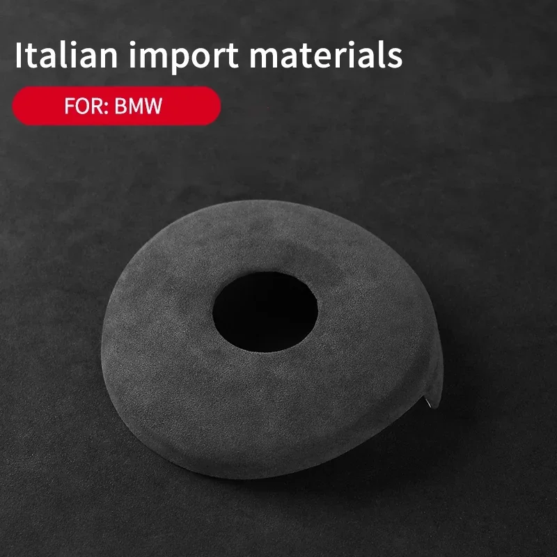 For BMW F20 F21 F22 F30 F32 F34 F36 F48 F80 F82 F83 1/3/4 Series X1 Top Suede Steering Wheel Airbag Cover Decoration Panel Shell