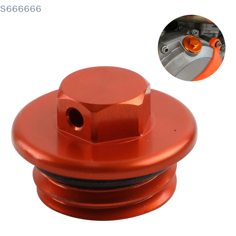 

CNC Engine Oil Filler Plug Cap For EXC EXCF SX SXF XC XCF XCW XCFW TPI Six Days 125 250 300 350 400 450 500 530 2004-2023