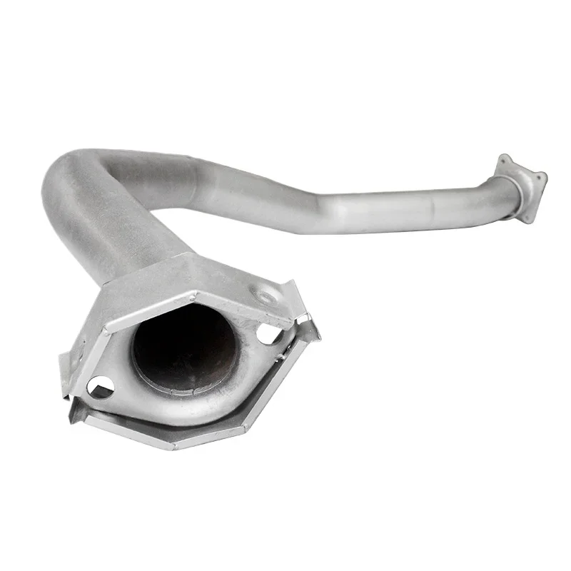 Popular ProduIsuzu6WF1 Euro III Exhaust Pipe Rear Four Holes Two Holes Single Bridge Pump Truck Mixer Truck Complete Accessories