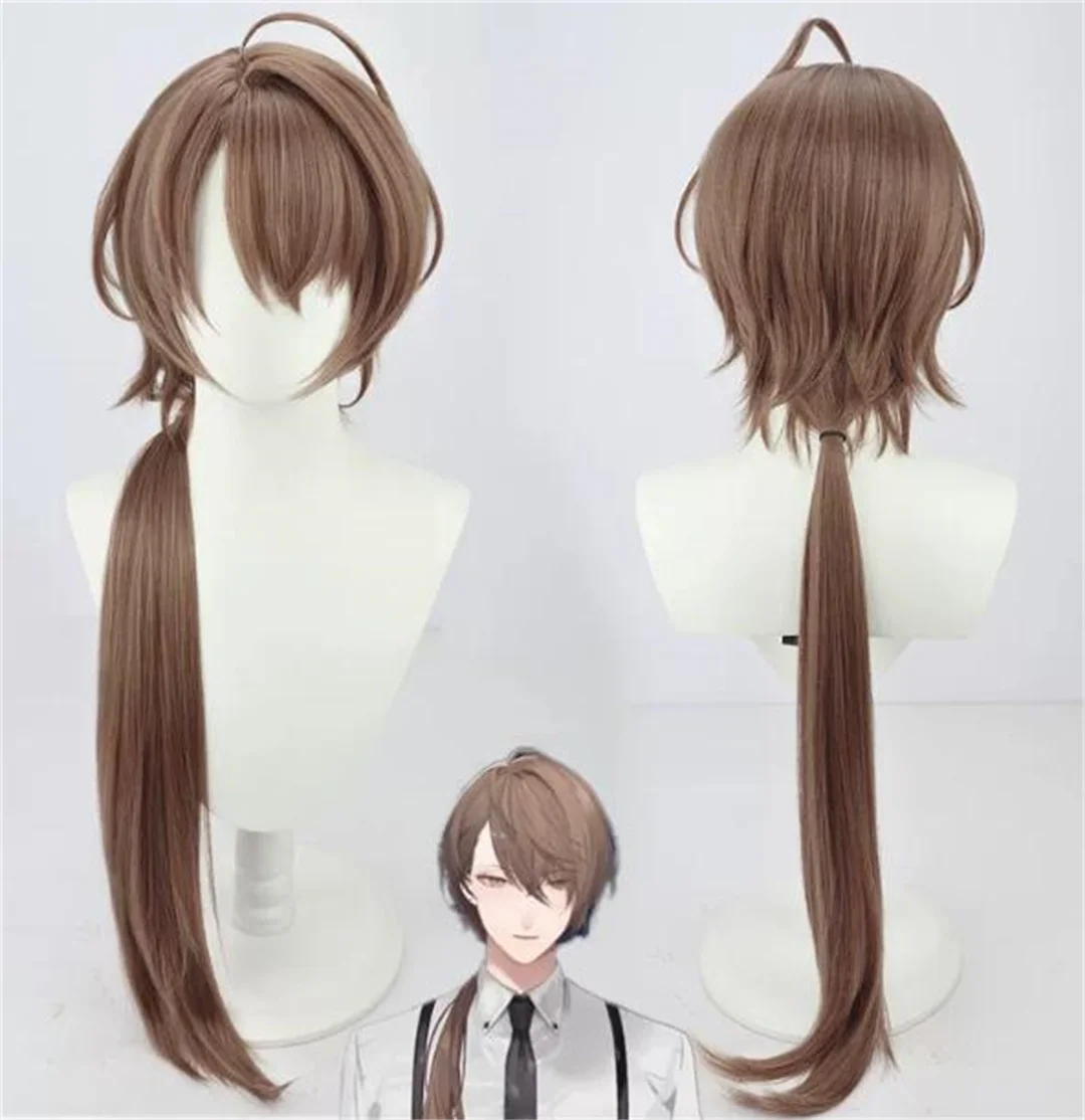 Cosplay NIJISANJI VTuber Kagami Hayato ROF-MAO Wig Anime party prop synthetic heat-resistant wig