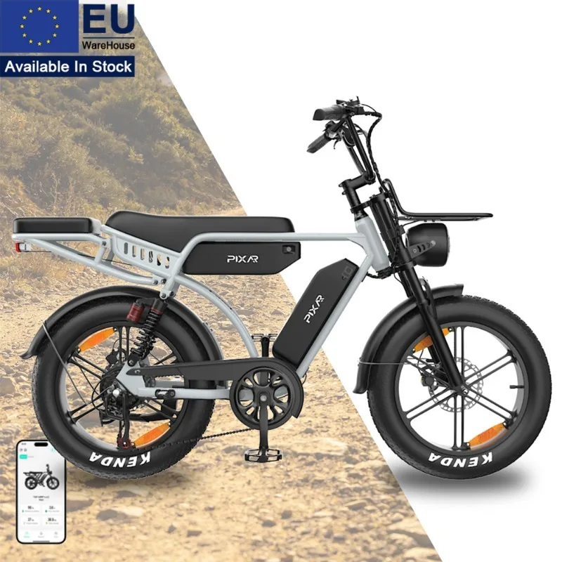Custom NFC Unlocking Anti-Theft Alarm Lithium Battery Brushless Motor 7-Speed Type-C Charging 20-Inch Fat Tire City Bike