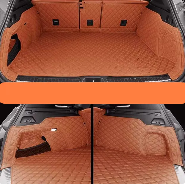 Custom special car trunk mats for Mercedes Benz C Class Estate S206 2026-2022 waterproof cargo liner mat boot carpets cover