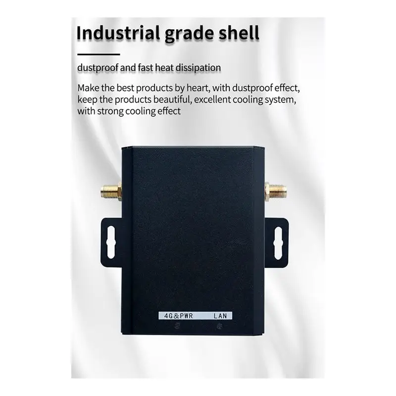 OK H927 Industrial Grade 4G Router 150Mbps 4G LTE CAT4 SIM Card Router with External Antenna Support 16 Wifi Users EU Plug