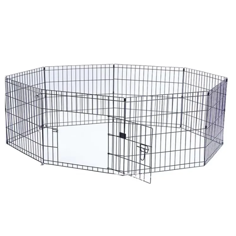

Garden Pet Outdoor Large Metal Portable Foldable Dog Fence for Dogs