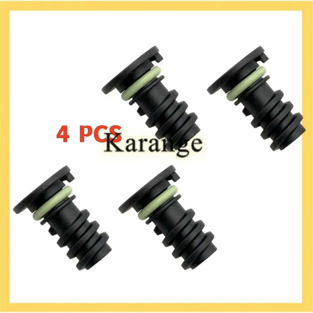 New  A0029902017 0029902017 Green Rubber Ring Engine Oil Pan Drain Screw Plug Plastic for Mercedes-Benz C63 AMG S550 S550E