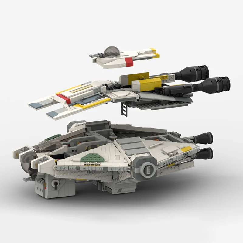 2358 جزء sggler's VCX-100 Moc لتقوم بها بنفسك نموذج المركبة الفضائية القابل للتخصيص اللبنات-لعبة تعليمية فريدة هدية عيد ميلاد