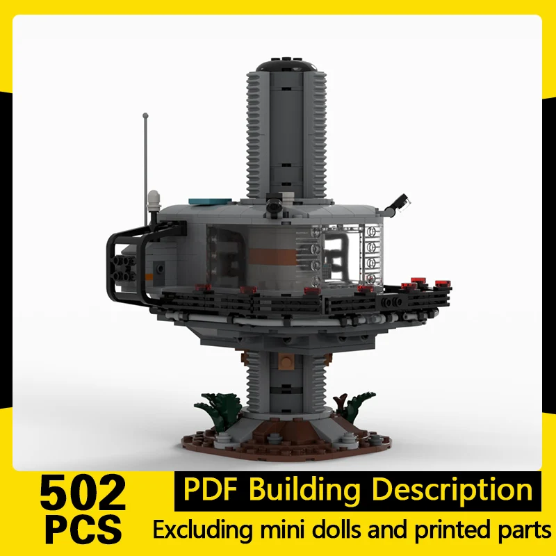 City Street View Model MOC Building Bricks Observation Tower Modular Technology Gifts Holiday Assemble Children Toys Suit