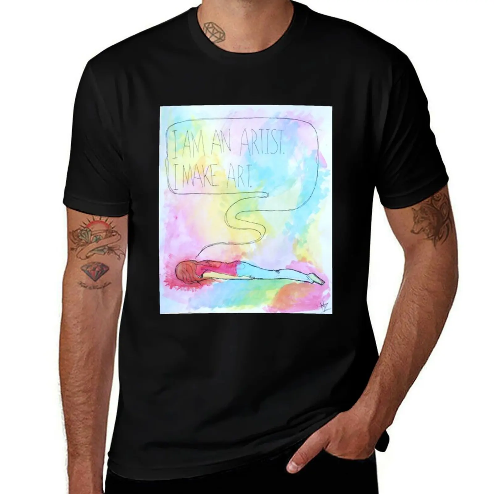 

I am an Artist T-Shirt man t shirt cotton man t shirts graphic man t shirts high quality luxury brand T-Shirt