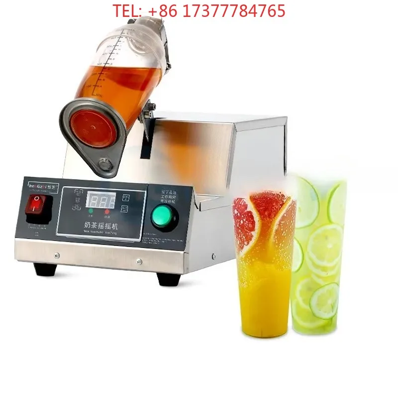 Commercial Automatic Single Head Milk Tea Shaker Machine Tea Food Processing Machinery for Business Use