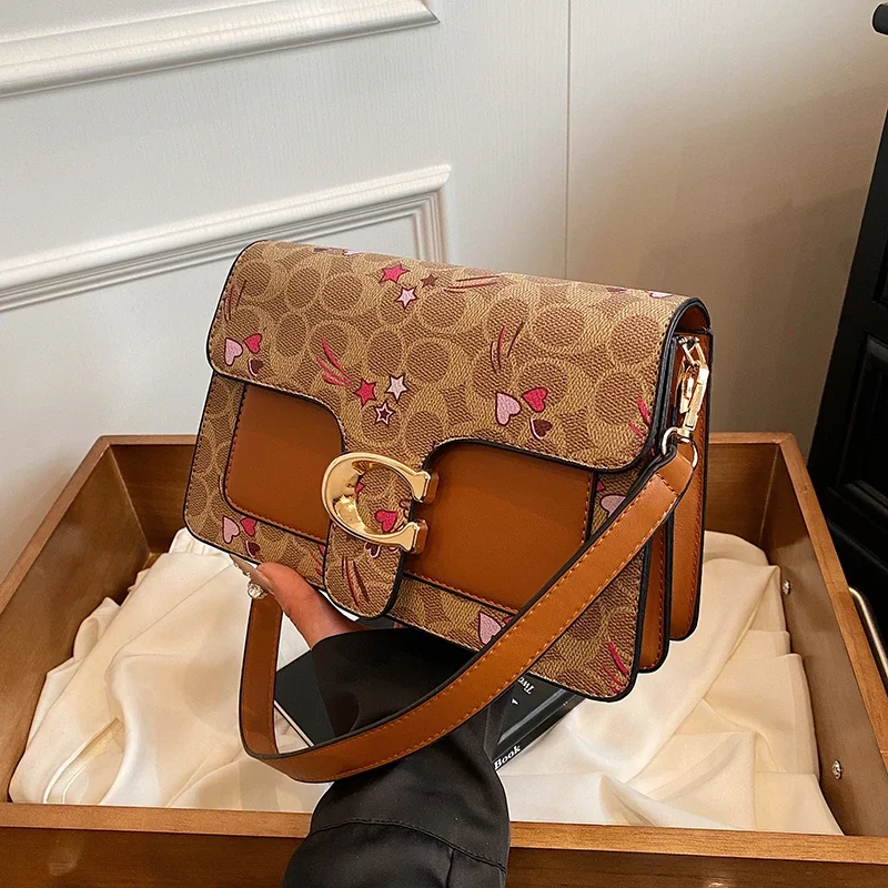 

Popular Ladies Fashion Leather Crossbody Bag Women's Handbag Shoulder, Luxury Famous Designer Classic Elegant Messenger