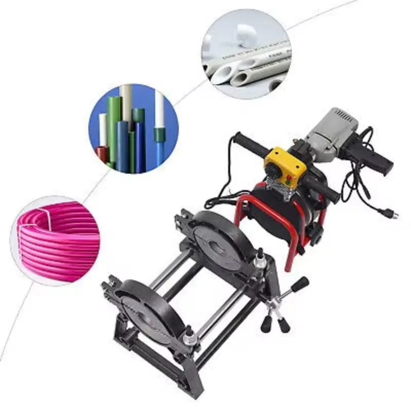 Customized DN63-800mm Black PPR Pipe Jointing Butt Fusion Welding Machine 220V New Condition