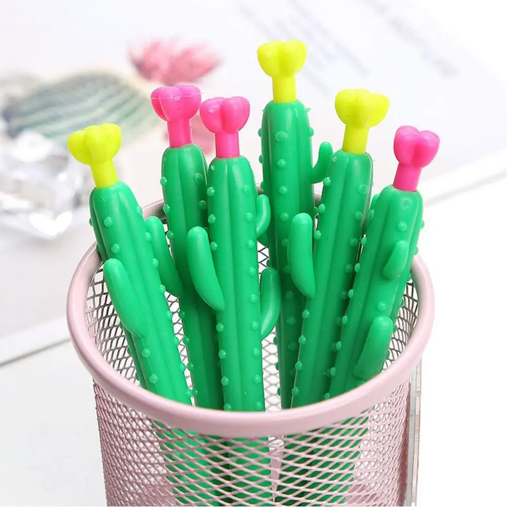 Cute Cartoon 0.5, 0.7mm Press Pencil Stationery Soft Gel Pen Mechanical Pencil
