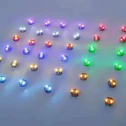 Led Lamp Magnetron Double Light Model For Diy Toys Wireless Light Materials Diorama Accessory 0.9*0.9*0.8cm 1Pcs