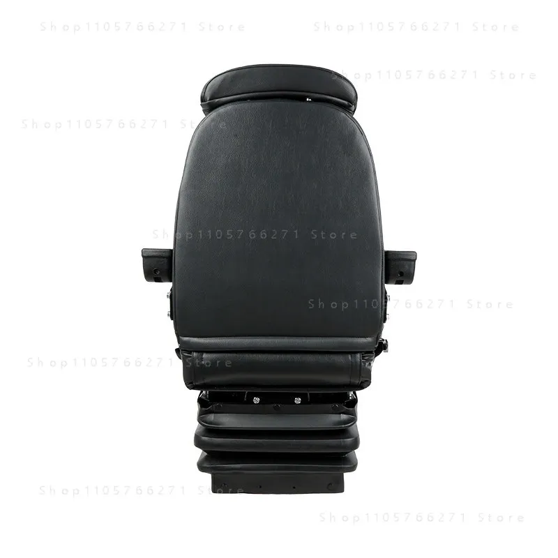 Suspension Shock Absorbing Adjustable Rotating Machinery Seat, Universal PVC Seat for Forklift Engineering Vehicle