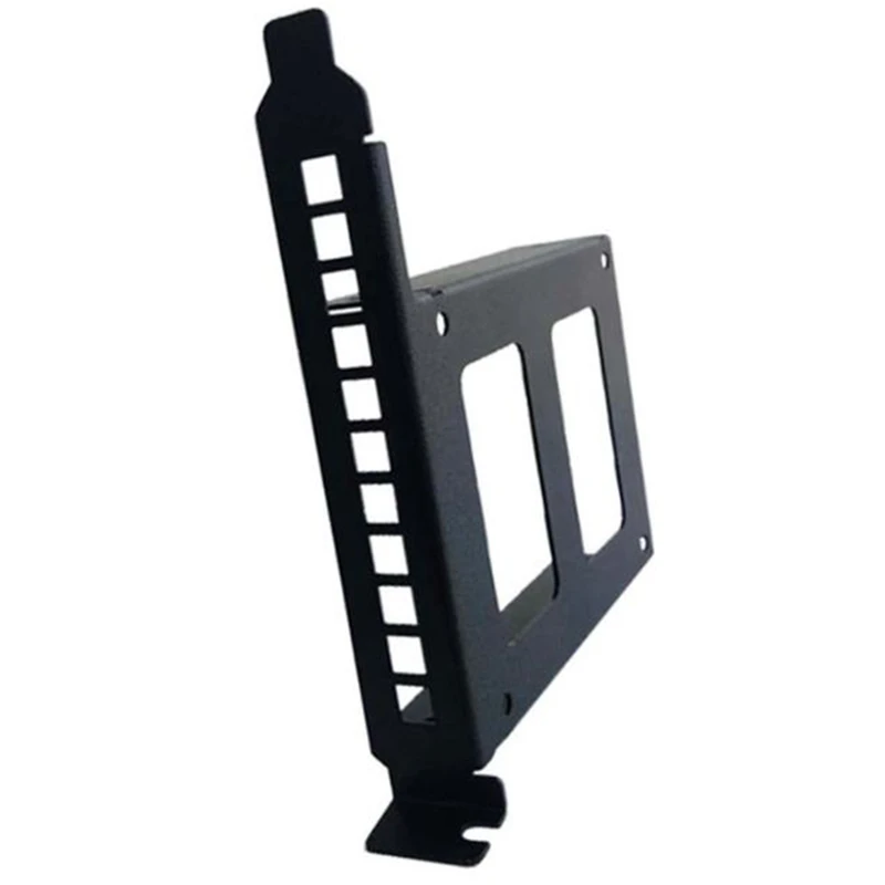 PCI Slot 2.5Inch IDE/SATA/SSD/HDD Rear Panel Mount Bracket Hard Drive Adapter Tray With Profile Bracket