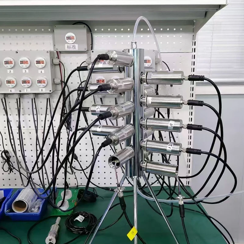 High-Precision High Accuracy Dew Point Temperature Sensor Thermo-Hygrometer RS485 Transmitter IP65 Data Storage