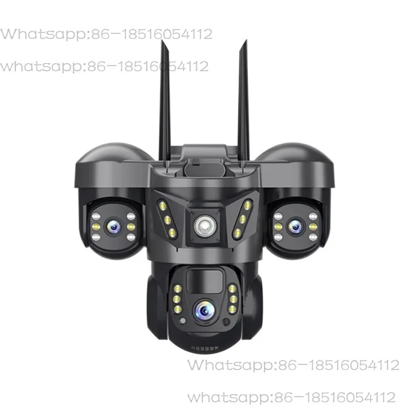 V380 Solar 360 Degree No Dead Angle Mobile Phone Remote Outdoor High Definition Night Vision No Electricity No Grid