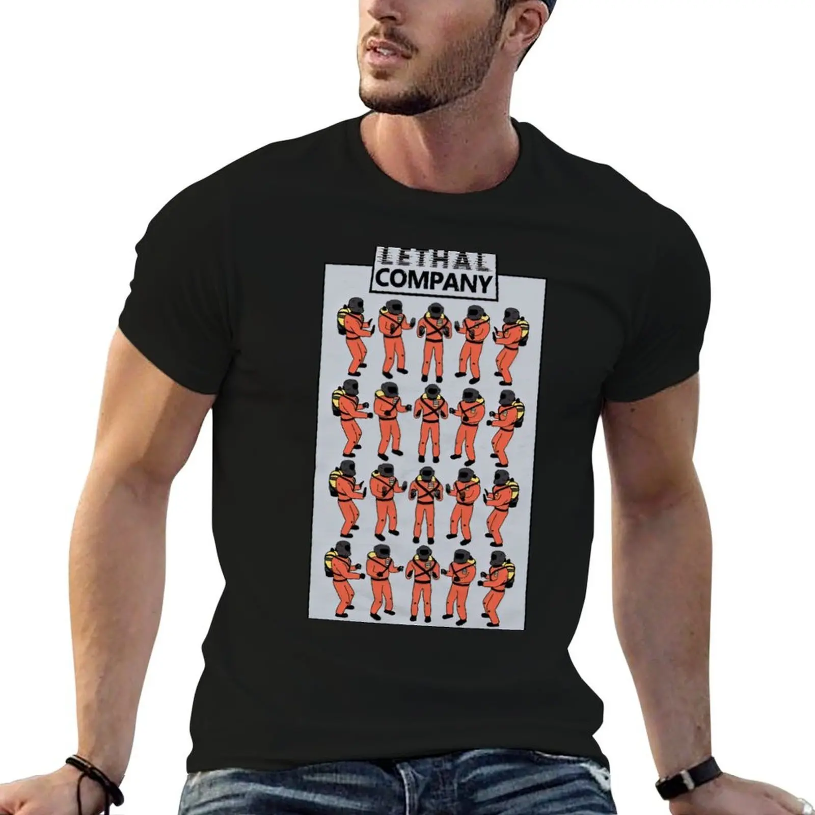 Lethal Company Great Asset Dance T-Shirt Luxury man sweat mens designer t shirt