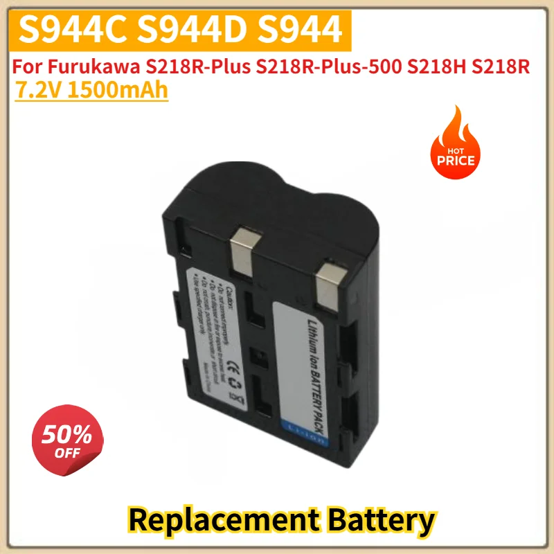 

S944C S944D S944 7.2V 1500mAh High Quality Battery for Furukawa S218R-Plus S218R-Plus-500 S218H S218R Fiber Stripper