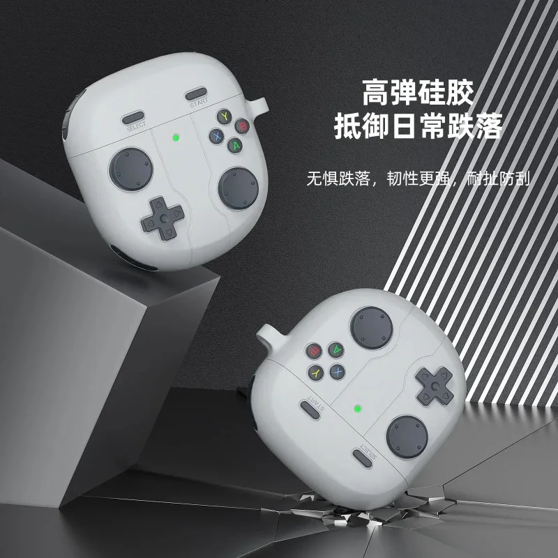 For Bose QuietComfort II QC Ultra Earbuds Case Silicone Soft 3D Game Console Design Charging Box Shockproof Cover with Keychain view 2