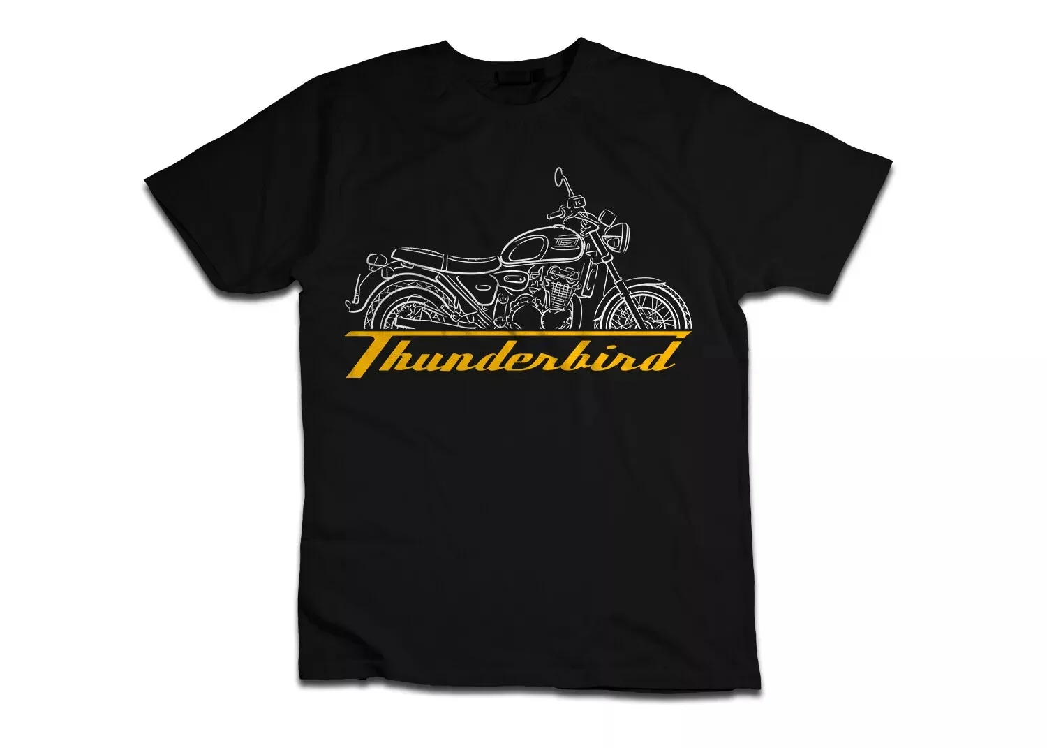 2024 Men T Shirt Casual Thunderbird 900 1995–2003 Motorcycle for Riders T-shirt Graphic Summer Short Sleeves 100% Cotton S-3XL