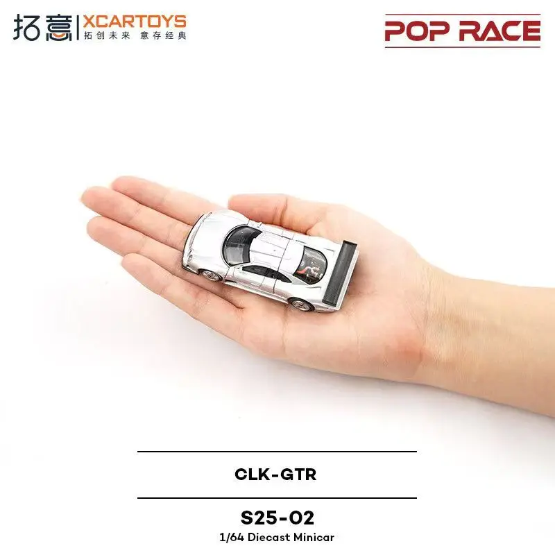 

В наличии 1/64 Mercedes-Benz CLK-GTR миниатюрная литая под давлением модель автомобиля из сплава, коллекционное украшение, игрушка для мальчиков, декоративный подарок для взрослых.