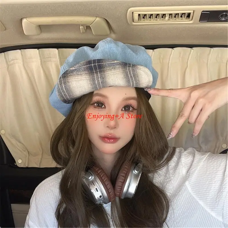 PXPB قبعات عصرية يابانية للجنسين إكسسوار أغطية الرأس للنساء والرجال قبعة كابي لزي حفلات الهالوين التنكرية #2