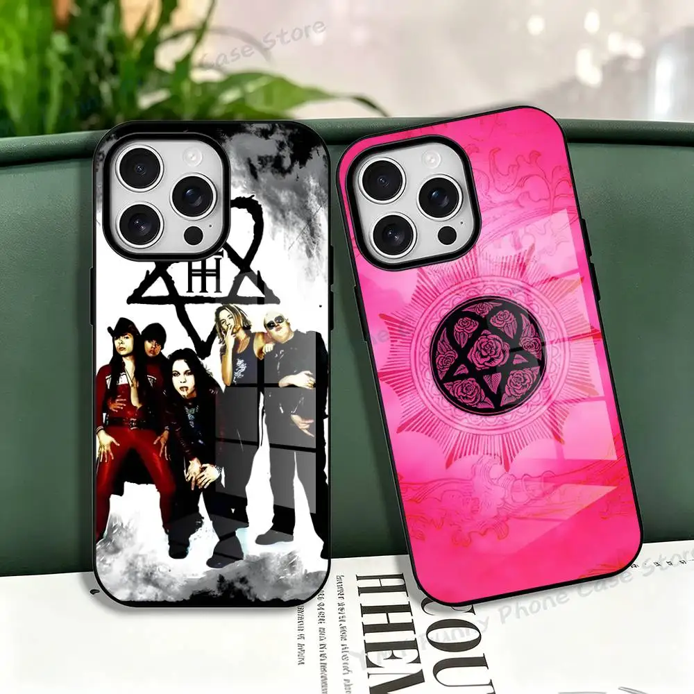 Band HIM Matte Magnetic For Case For iPhone 17,16,15,14,13,12,11 Pro Plus Mini Max Frosted Cover