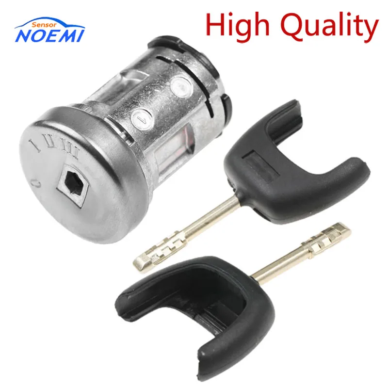 YAOPEI 2S61-A3697-AA For Ford Tansit MK7 2006-2014 Ignition Switch & Lock Barrel Cylinder Set + 2 Keys 2S61A3697AA 4355452