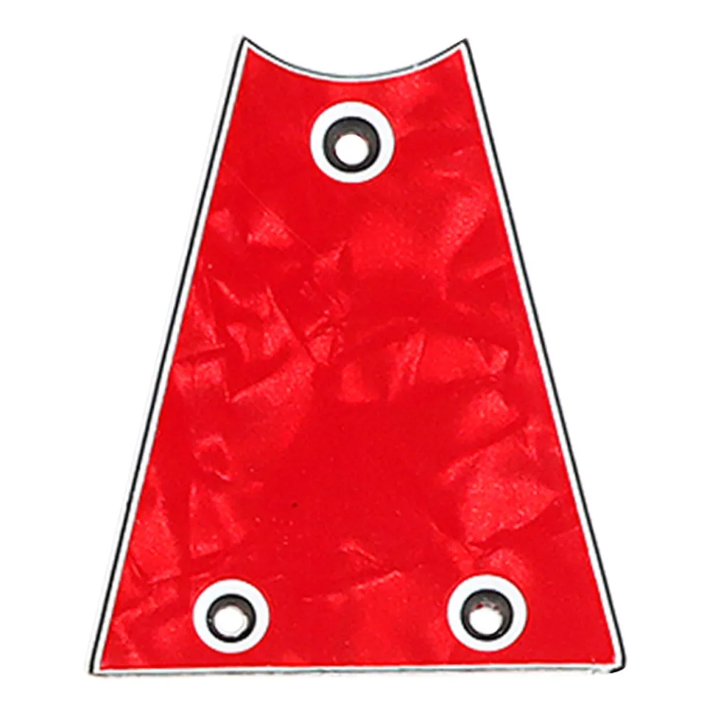3-Hole Truss Rod Cover Metal Guitar Part Accessories Repair and Protection for Electric Bass Guitar Replacement
