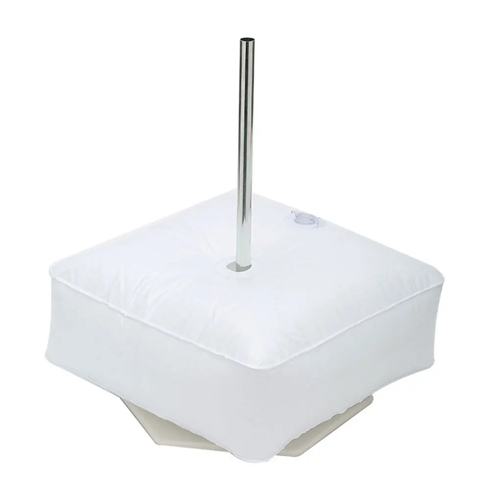 

1 Pcs Red Base Weight Bag for Beach Umbrellas Strong Stability Water Filling Sunshade Holder
