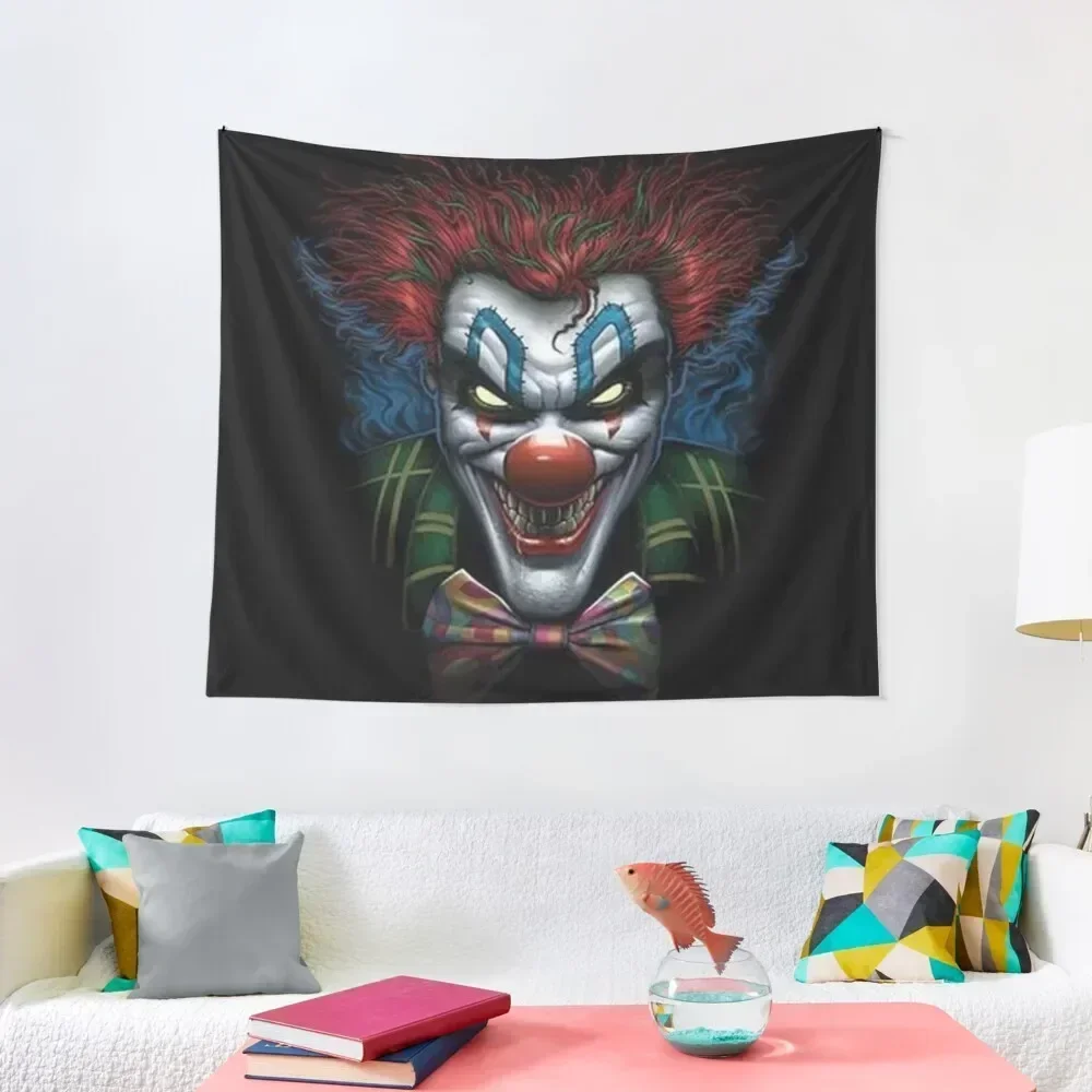 

Killer Clown Horror SMile Tapestry Home Decorating Decorative Paintings Mushroom Tapestry