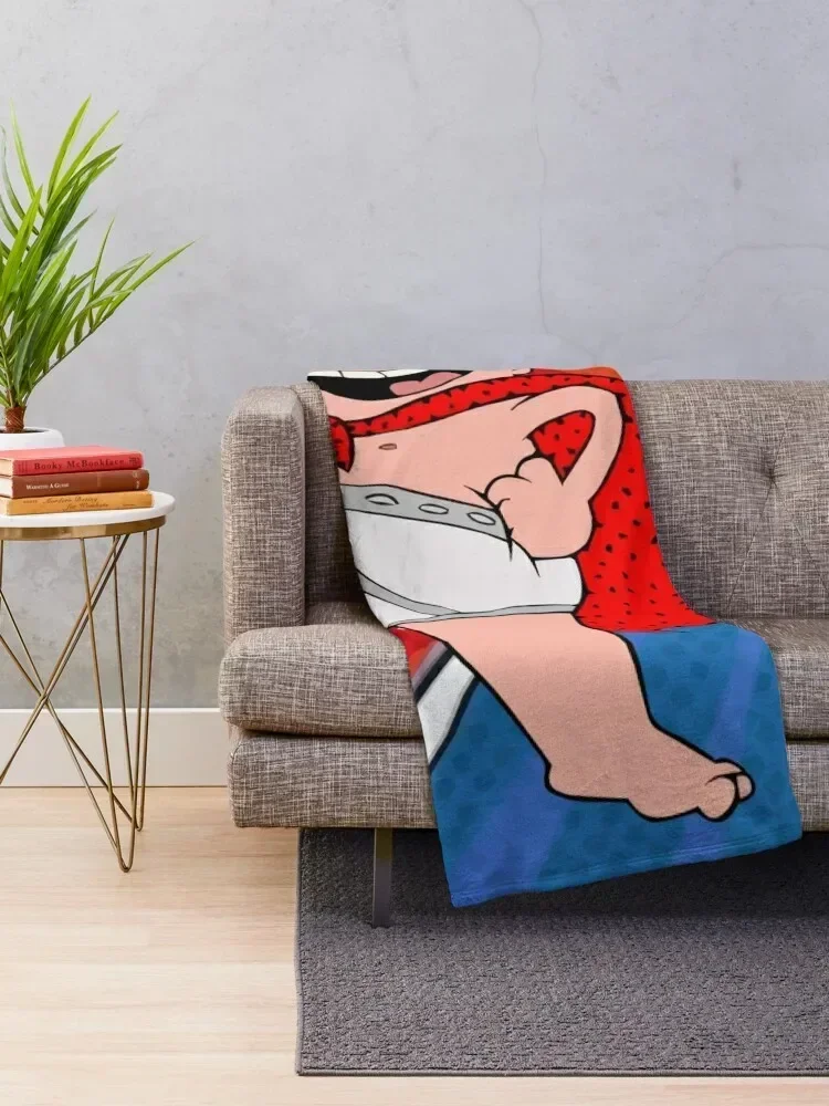 Captain Underpants - Comic Cartoon Throw Blanket wednesday Luxury Blankets