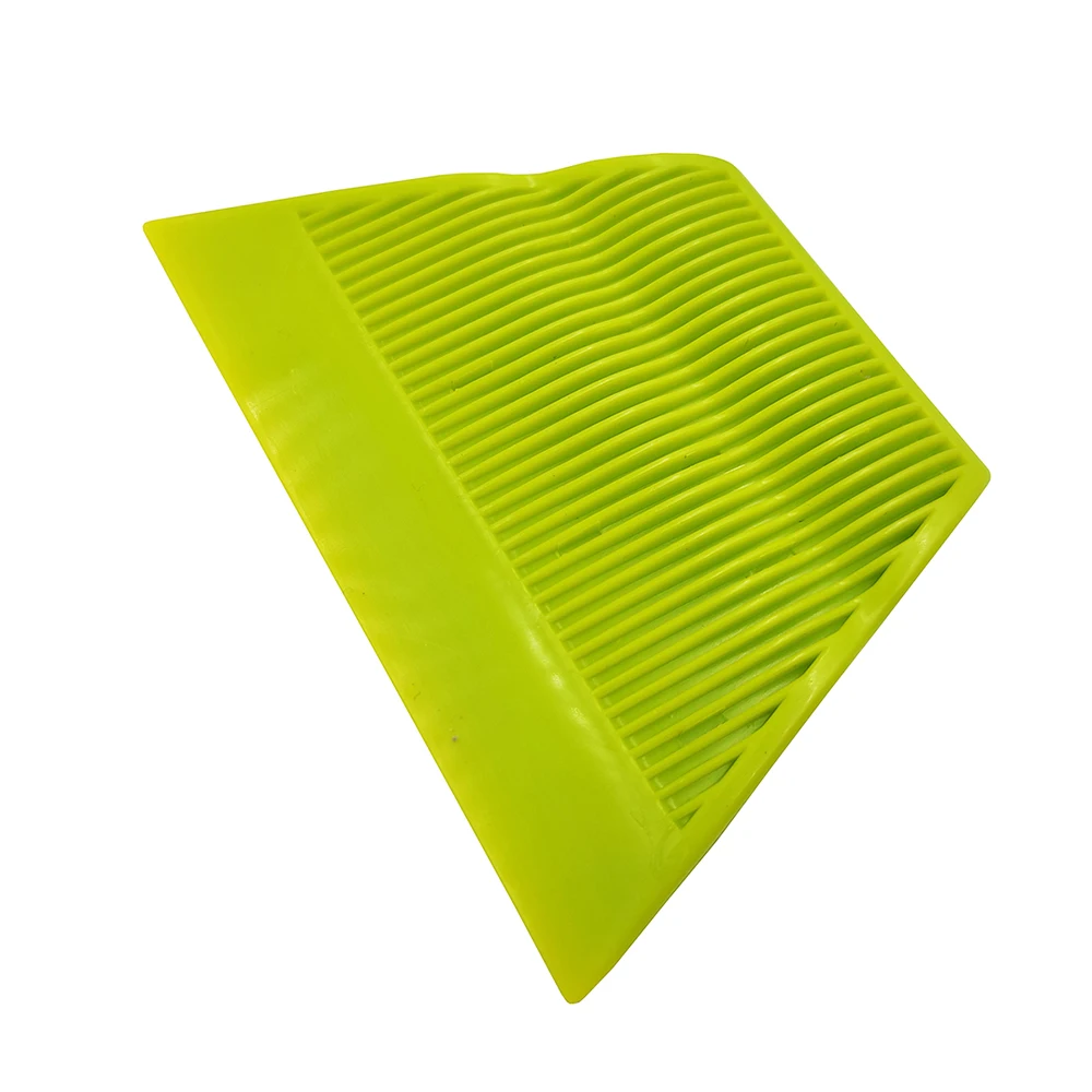 

Зеленая трапециевидная скребок для пленки 11,5x8 см, автомобильная виниловая пленка, оттенок окна, водный скребок, наклейка, инструменты A66