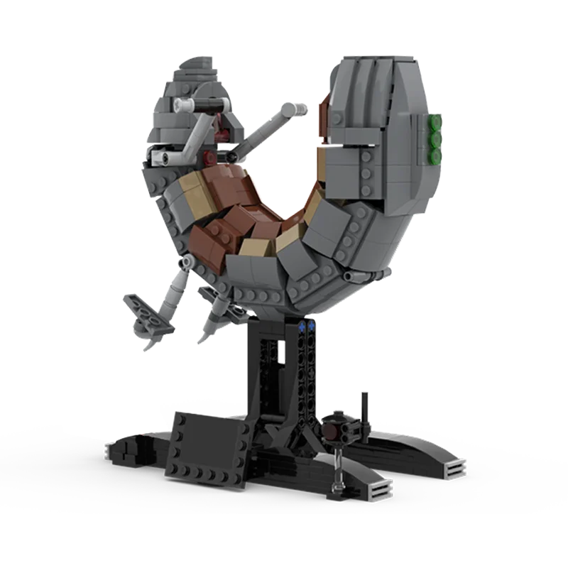 Gobricks MOC Interstellars Movie Flying Motorcycle Building Blocks kit Maulss Speeder Bike Model Toys Bricks Kids Birthday Gift