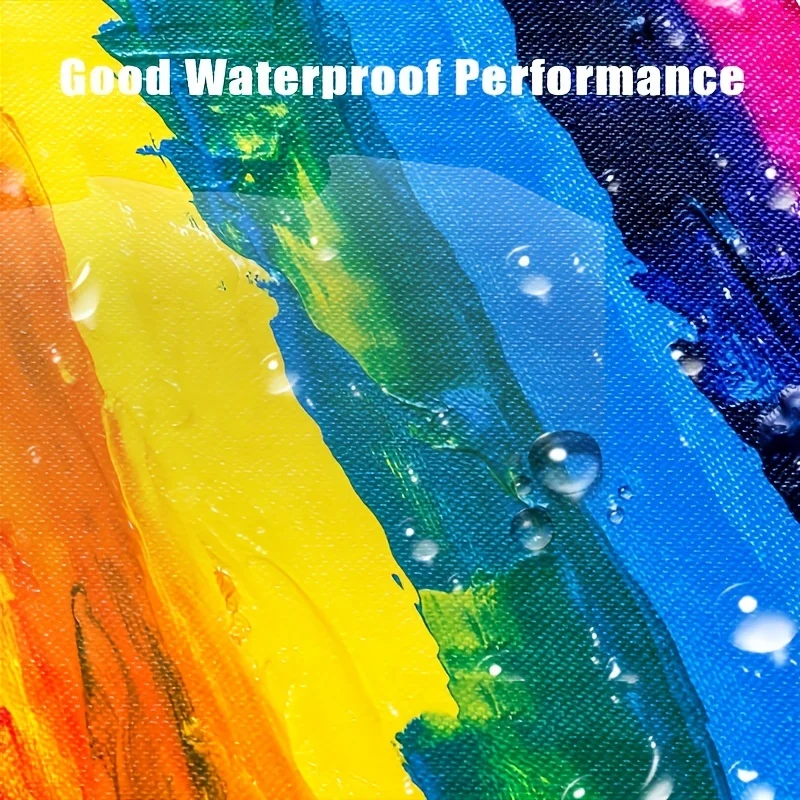 طلاء أكريليك أصباغ رسم احترافية لوحة فنية مقاومة للماء صبغة يدوية إبداعية داخلية وخارجية