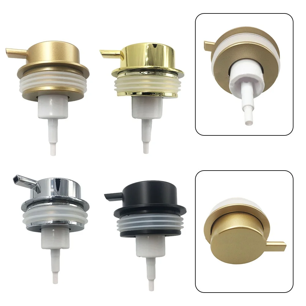 ABS Foam Pump Head Hotel Hand Soap Bottle Press Pump Head Soap Dispenser Shower Shampoo Press Switch