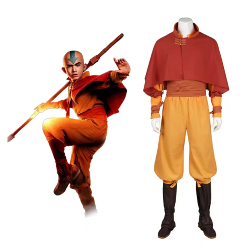 

Аватар: карнавальный костюм «Повелитель воздуха Аанг», наряд для ролевых игр, доступен в размерах детей и взрослых. Ролевая игра для зала.