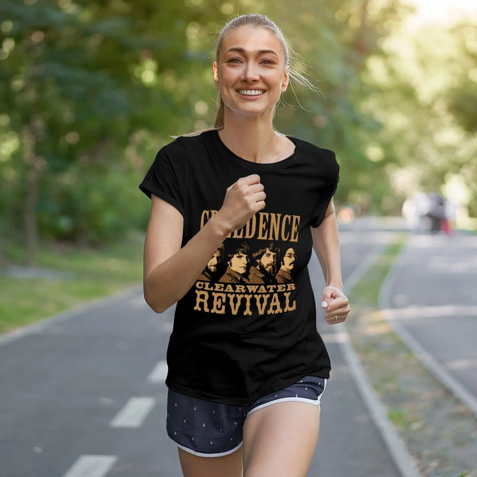 Creedence-T-Shirt Revival de l'Eau Claire pour Femme, Vêtements Mignons à la Mode, Graphique