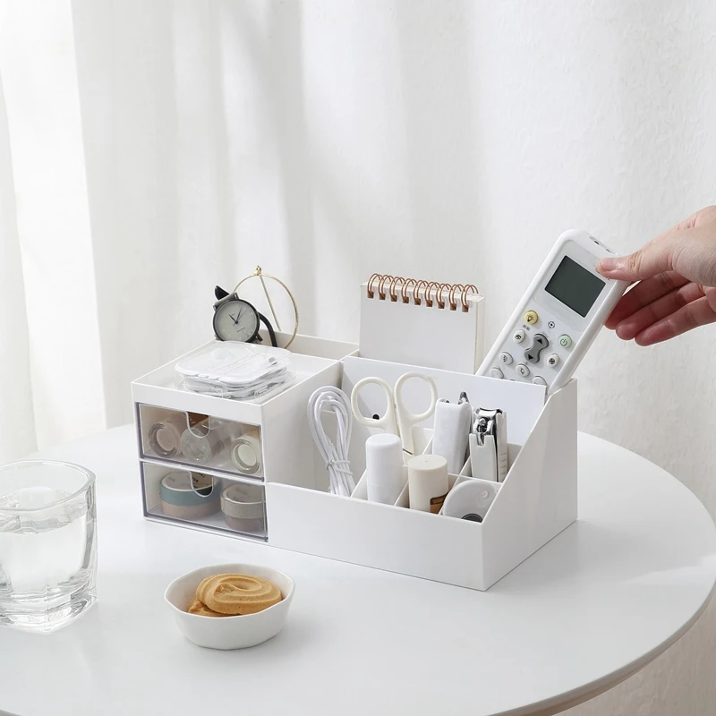 Desk Storage Box, Dressing Table Storage Box, Office Supplies, Bathroom Counter Or Dressing Table