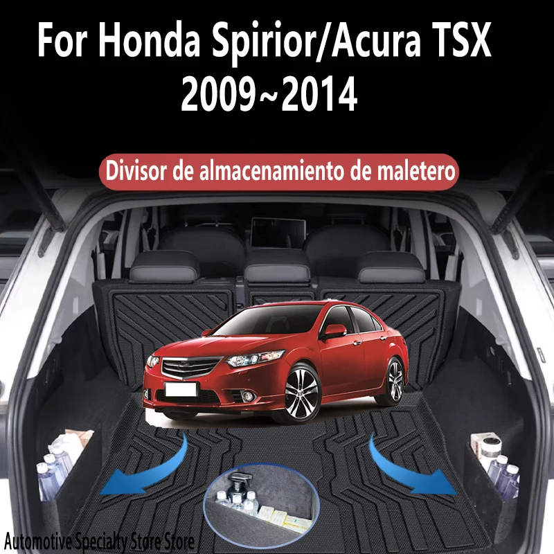 Für Honda Spirior 2009 ~ 2014 2013 12 Multifunktions Stamm Lagerung Partition Lagerung Auto Innen Teile Organizer Auto Zubehör