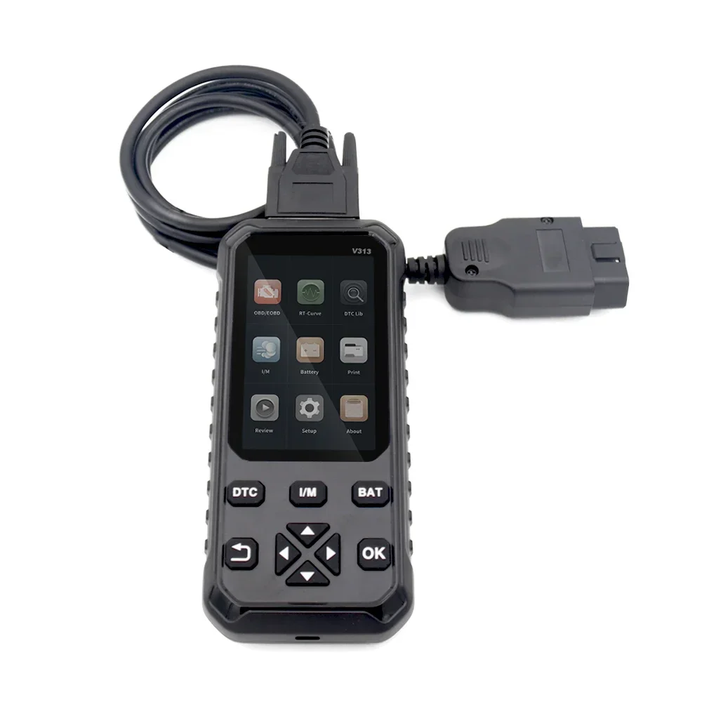 V313 Car Diagnostic Tools OBD2 Multifunction Best Car Code Reader Portable Top Auto Scanner For All Cars Universal OBD2