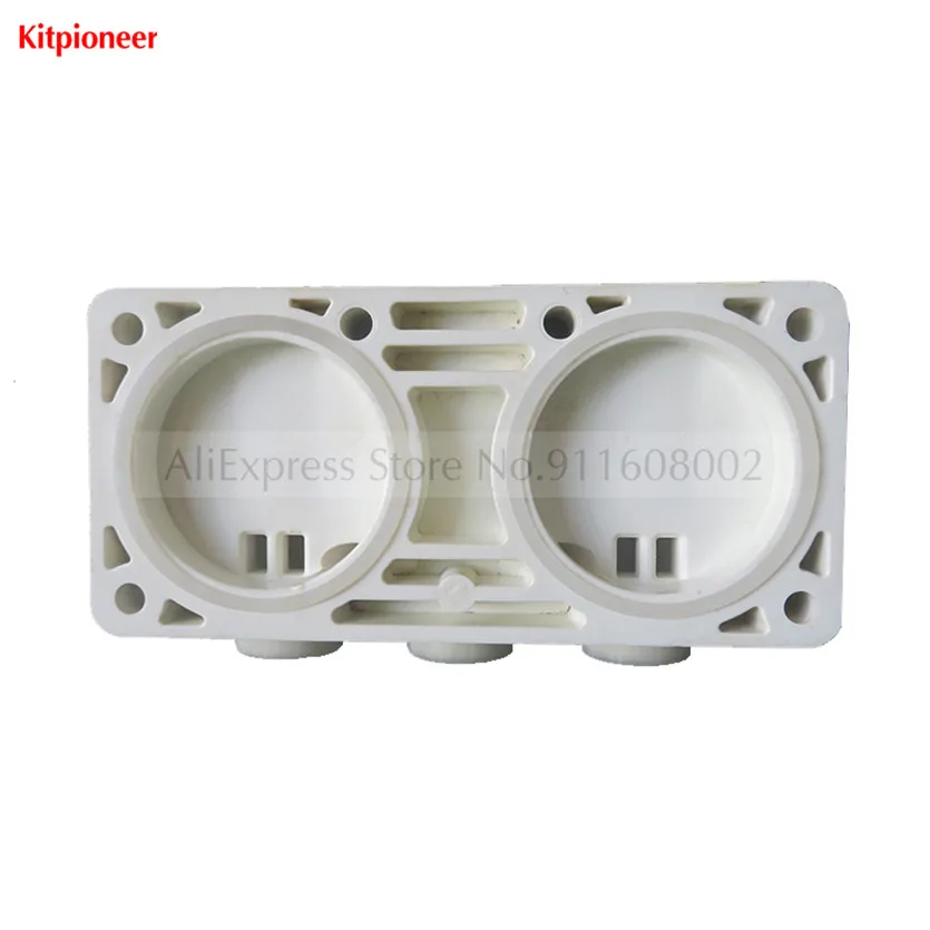 White Front Panel Discharge Block New Fitting Part For BQL Soft Serve Ice Cream Machines Accessories Spare Parts