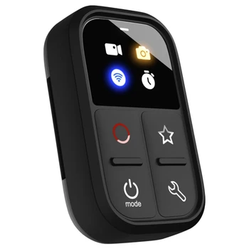 Smart Remote Control for Gopro Hero 12/11/10/9/8 LED Color Display Battery 50M Control Wrist Strap USB Cable