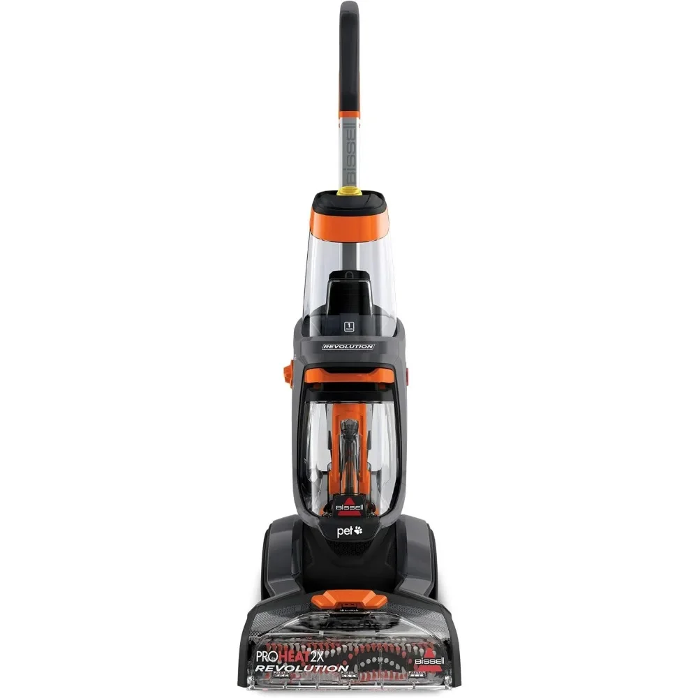 

Full Size Upright Carpet Cleaner, Heatwave Technology, Eliminate More Than 90% of Odor-Causing Bacteria, Orange