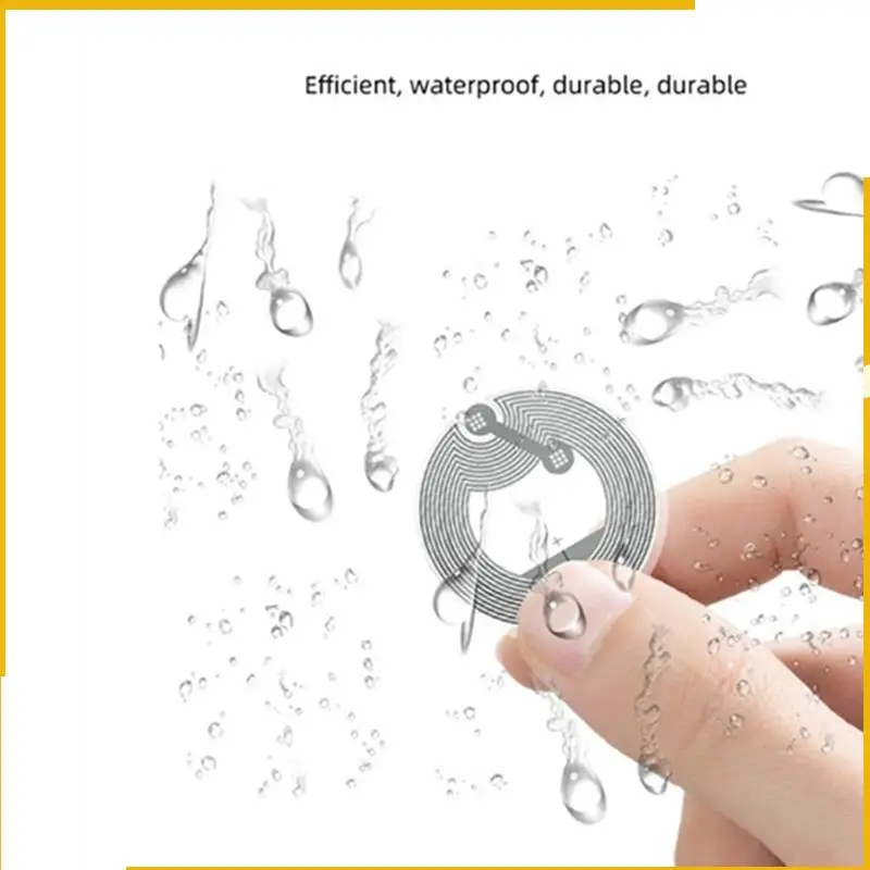 A93P 200 Stück NFC Ntag213 NFC-Etikettenaufkleber 13,56 MHz ISO14443A NTAG 213-Aufkleber Universelles Etikett für alle NFC-fähigen Telefone