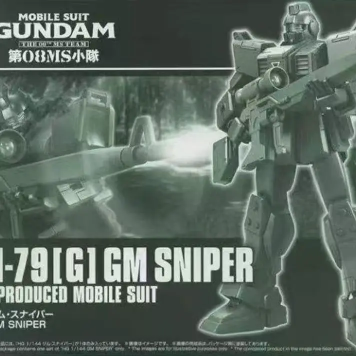 

Конструктор Bandai HG 1/144 RGM-79[G] GM Sniper, оригинальная упаковка, полный набор для сборки, игрушка-мобильный костюм, подарочный набор