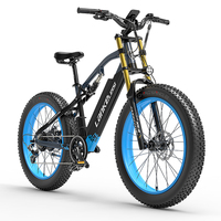 LANKELEISI RV700 Adult Electric Bicycle 1000W 48V16AH Urban E-Bicycle 26 Inch Tire NON Folding LCD Instrument Electric Bicycle